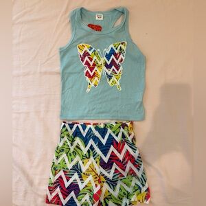 PatPat Colorful Butterfly Kids Matching Set